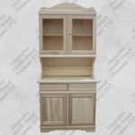 Credenza Cristalliera Grezza