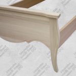 Letto Singolo Grezzo Country