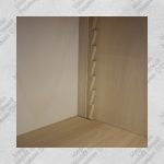 Libreria Grezza da Verniciare