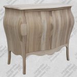 Credenza Bombata Grezza