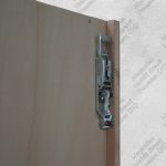 Libreria Grezza Sospesa a Parete in Legno
