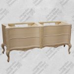 Bagno Barocco Grezzo Doppio Lavabo