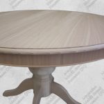 Tavolo Rotondo Grezzo Allungabile
