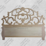 Testata letto barocca grezza