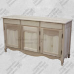 Credenza Grezza Provenzale 3 Ante Avignon